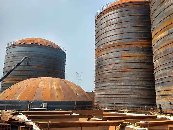 忠县焦粉钢板仓